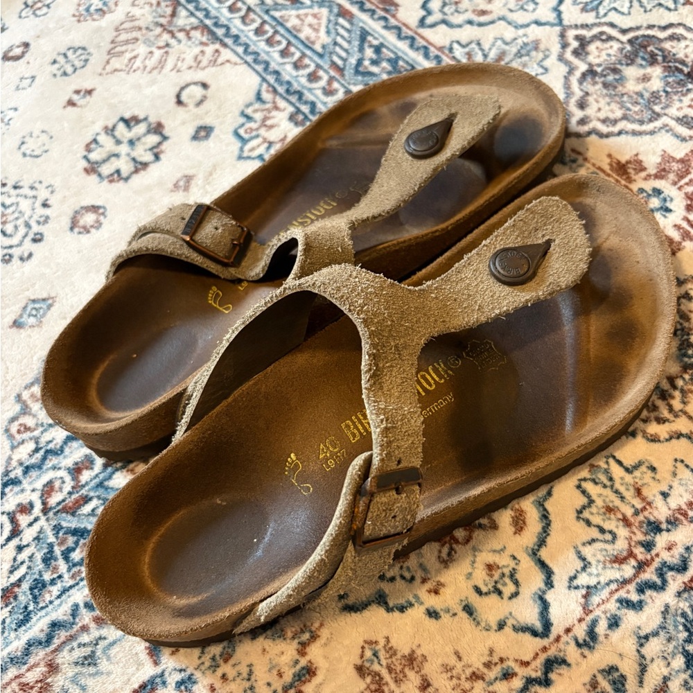 Birkenstock Brown Leather Footbed